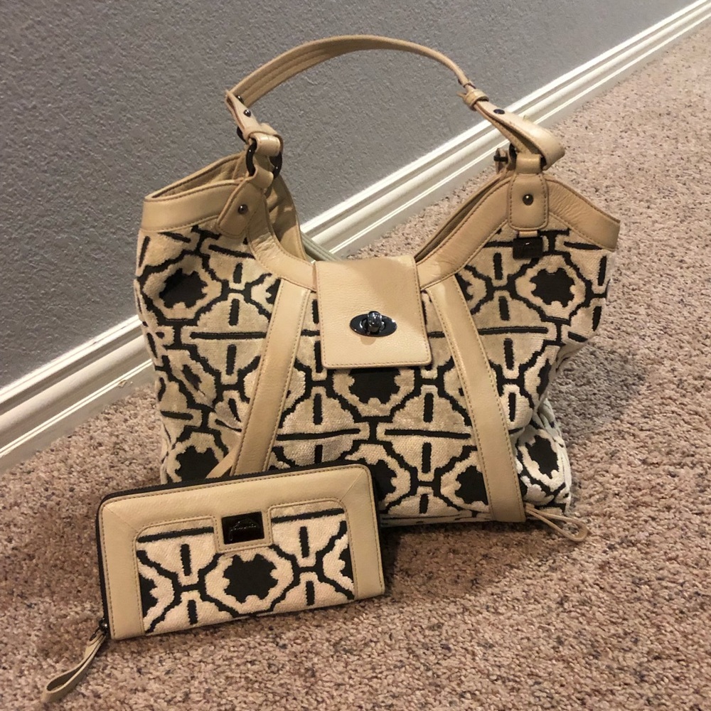 Matching purse and wallet